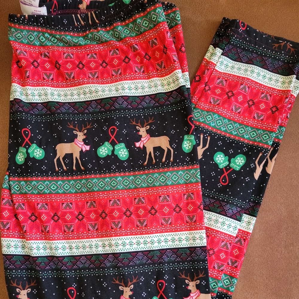 Women Christmas leggings